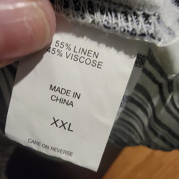 ❤️3 For 20.Bundle&save❤️NY & Co XXL Linen top - Picture 4 of 5